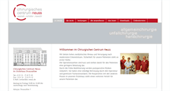 Desktop Screenshot of cc-neuss.de